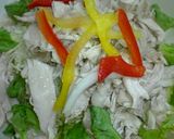 茹で鶏のサラダ作り方9写真