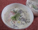 もずくのミルクスープ作り方4写真