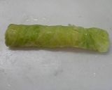 キャベツの巻き巻きサラダ作り方5写真