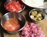 茄子と羊肉のクレープ・ヨーグルトソース作り方3写真