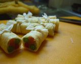 お揚げの２色ロール☆お弁当もカラフルに！作り方7写真