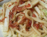 白味噌と桜えび☆こくうま～焼きうどん♪作り方3写真