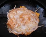 お好み焼き風*＊☆トースト作り方5写真