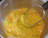 かぼちゃとにんじんとカレーの黄色いスープ作り方6写真