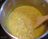 かぼちゃとにんじんとカレーの黄色いスープ作り方7写真