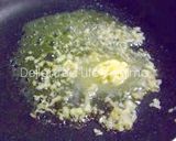 ワタリガニと菜の花のクリームパスタ作り方2写真
