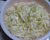 キャベツのバター塩コショウ炒め作り方1写真