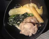 ほうれん草が美味しく食べれるミルク鍋作り方13写真