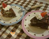 ずぼらな私のチョコミルクレープ作り方5写真