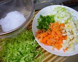 野菜たっぷり☆中華春巻き♪♪作り方2写真