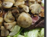 てんこ盛りステーキ作り方23写真