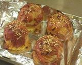 宮崎名物♪チーズ肉巻きおにぎり！作り方5写真