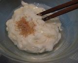 月見とろろ♪そぼろスパゲティ作り方5写真