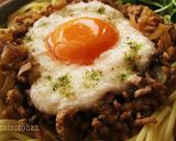 月見とろろ♪そぼろスパゲティ作り方6写真