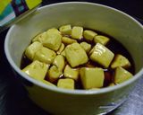 クリームチーズの醤油漬け作り方1写真