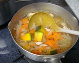 ☆かぼちゃとにんじんのカレースープ☆作り方3写真