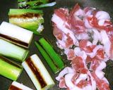 合鴨と白ネギの照り焼き作り方3写真