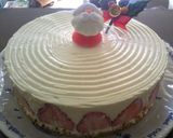 濃厚レアチーズケーキ（苺バージョン）作り方19写真