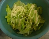 納豆絡む!レタスサラダ。。。作り方1写真