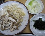 あさり&あおさで潮の香スープパスタ作り方2写真