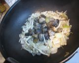 あさり&あおさで潮の香スープパスタ作り方6写真