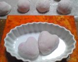 バレンタインにハートの生チョコ大福作り方9写真