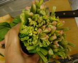 ほうれん草の洗い方作り方2写真