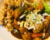 レトルトカレー●チキンカボチャカレー作り方4写真