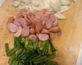 もちもちうどんナポリタン【冷凍うどん】作り方1写真