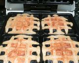 もち粉で作るきな粉モッフル　アメリカ作り方3写真