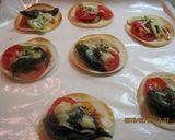 餃子の皮でおつまみピザ♡作り方2写真