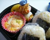 お弁当に！かにかまちくわでクルクル♪作り方2写真