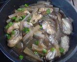 大根と牡蠣の炒め煮作り方7写真