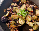 茄子とひき肉のオイスターソース炒め作り方8写真