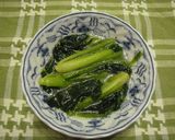 小松菜炒め☆中華風♪作り方5写真