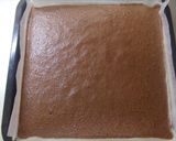 しっとりチョコの　ロールケーキ作り方20写真