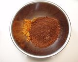 オレンジ香る★チョコレアチーズケーキ作り方3写真