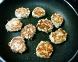 干ししいたけ香る♪豆腐入り鶏つくね焼き作り方4写真