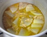 ゴマ油の風味香る❤大根とツナの煮物作り方4写真