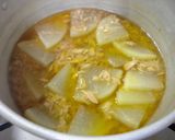 ゴマ油の風味香る❤大根とツナの煮物作り方4写真