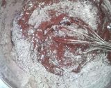 天津甘栗でチョコレートケーキ作り方6写真