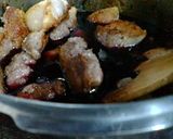 圧力鍋で豚肉の赤ワイン煮込み作り方10写真