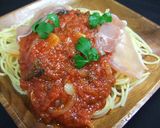 生ハムのブッタネスカ作り方4写真