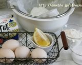 水切りヨーグルトdeスフレチーズケーキ♪作り方2写真
