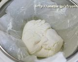 水切りヨーグルトdeスフレチーズケーキ♪作り方1写真