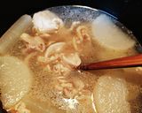 鶏肉と大根の梅昆布茶煮作り方2写真