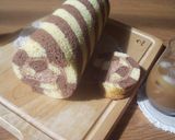 ✿ストライプロールケーキ✿作り方18写真