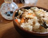 牡蠣飯作り方5写真