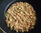 お肉いっぱい風！ほぼ豆腐で肉味噌うどん作り方6写真