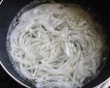 癒し味～❤納豆に落とし卵の豆乳お味噌汁作り方2写真